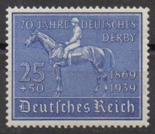 Michel Nr. 698, Deutsches Derby postfrisch geprüft BPP.